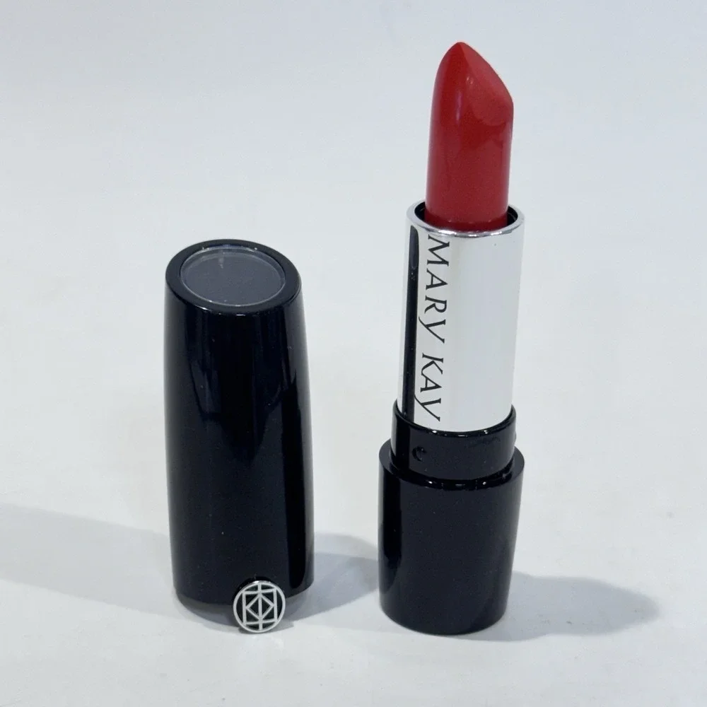 New Mary Kay Gel Semi-Shine Lipstick‎ .13oz Poppy Please NWOB